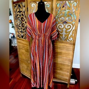 Bloomchic size 12 dress. Very comfortable. Has pockets.